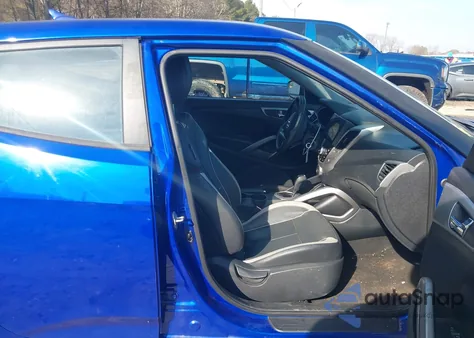 2014 Hyundai Veloster Base W/Black z USA, uszkodzony, nr VIN KMHTC6AD6EU203852